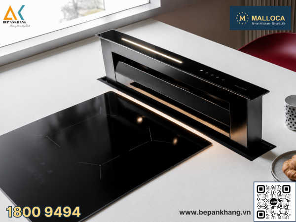 Máy hút mùi âm bàn downdraft 90cm - MALLOCA